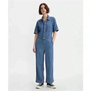 NWT Levi's® Women's‎ Short Sleeve HeritageJumpsuit - Playday XXL